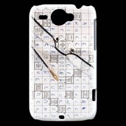 Coque HTC Wildfire G8 Mots croisés 1