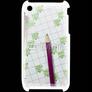 Coque iPhone 3G / 3GS Mots fléchés 1