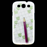 Coque Samsung Galaxy S3 Mots fléchés 1