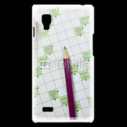 Coque LG Optimus L9 Mots fléchés 1