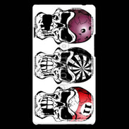 Coque LG Optimus L9 Tête de mort billard