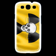 Coque Samsung Galaxy S3 Tête de mort radioactive