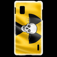 Coque LG Optimus G Tête de mort radioactive