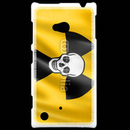 Coque Nokia Lumia 720 Tête de mort radioactive