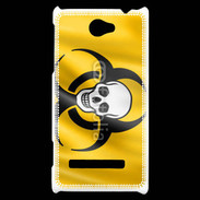 Coque HTC Windows Phone 8S Tête de mort Biohazard