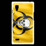 Coque LG Optimus L9 Tête de mort Biohazard