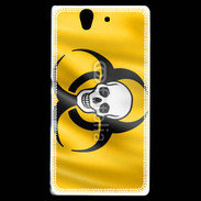 Coque Sony Xperia Z Tête de mort Biohazard