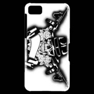 Coque Blackberry Z10 Tête de mort Gangster