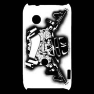 Coque Sony Xperia Typo Tête de mort Gangster