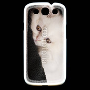 Coque Samsung Galaxy S3 Chat persan blanc 5