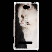 Coque HTC Windows Phone 8S Chat persan blanc 5