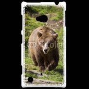 Coque Nokia Lumia 720 Ours brun en ballade