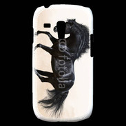 Coque Samsung Galaxy S3 Mini Cheval noir au galop 5