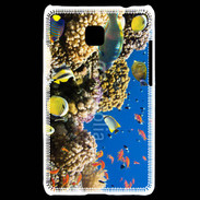 Coque LG Optimus L3 II Poisson et coraux de toutes les couleurs