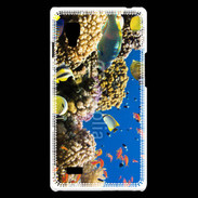 Coque LG Optimus L9 Poisson et coraux de toutes les couleurs