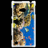 Coque Nokia Lumia 720 Poisson et coraux de toutes les couleurs