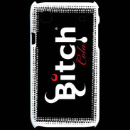 Coque Samsung Galaxy S Bitch Cola fond noir