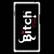 Coque LG Optimus L9 Bitch Cola fond noir