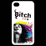 Coque iPhone 4 / iPhone 4S Bitch cola et fille