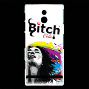 Coque Sony Xperia P Bitch cola et fille