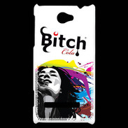 Coque HTC Windows Phone 8S Bitch cola et fille