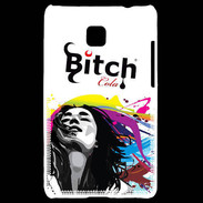 Coque LG Optimus L3 II Bitch cola et fille