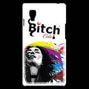 Coque LG Optimus L9 Bitch cola et fille