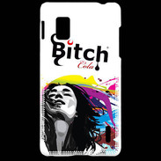 Coque LG Optimus G Bitch cola et fille