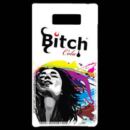 Coque LG Optimus L7 Bitch cola et fille