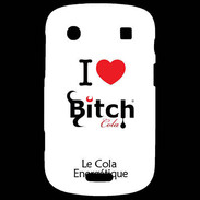 Coque Blackberry Bold 9900 I love Bitch Cola 2