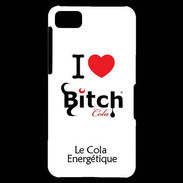Coque Blackberry Z10 I love Bitch Cola 2