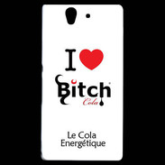 Coque Sony Xperia Z I love Bitch Cola 2