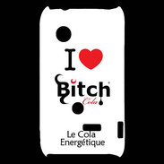 Coque Sony Xperia Typo I love Bitch Cola 2
