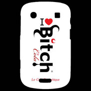 Coque Blackberry Bold 9900 I love Bitch Cola