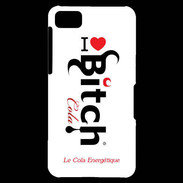 Coque Blackberry Z10 I love Bitch Cola