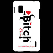 Coque LG Optimus G I love Bitch Cola