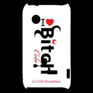 Coque Sony Xperia Typo I love Bitch Cola