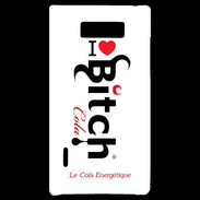 Coque LG Optimus L7 I love Bitch Cola