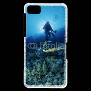 Coque Blackberry Z10 Tortue et plongeur