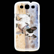 Coque Samsung Galaxy S3 Bulldog français nain