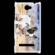 Coque HTC Windows Phone 8S Bulldog français nain