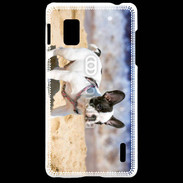 Coque LG Optimus G Bulldog français nain