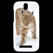 Coque HTC One SV Lynx des neiges