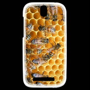 Coque HTC One SV Abeilles dans une ruche