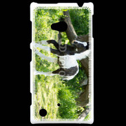 Coque Nokia Lumia 720 Poulain noir et blanc
