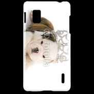 Coque LG Optimus G Chiot princesse