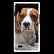 Coque LG Optimus L9 Portrait de Beagle 5