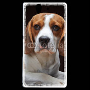 Coque Sony Xperia Z Portrait de Beagle 5