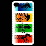 Coque iPhone 4 / iPhone 4S Figures en BMX 