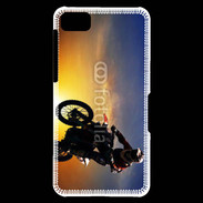 Coque Blackberry Z10 Motocross et soleil